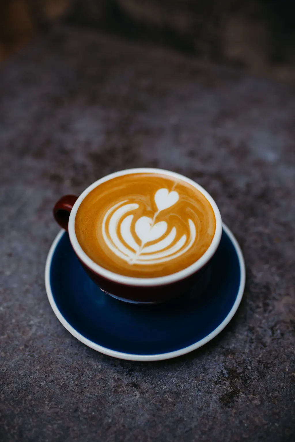 A coffee drink served at Café Paper Hill